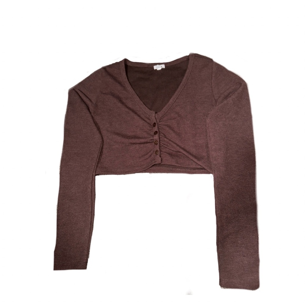 Long sleeve crop too